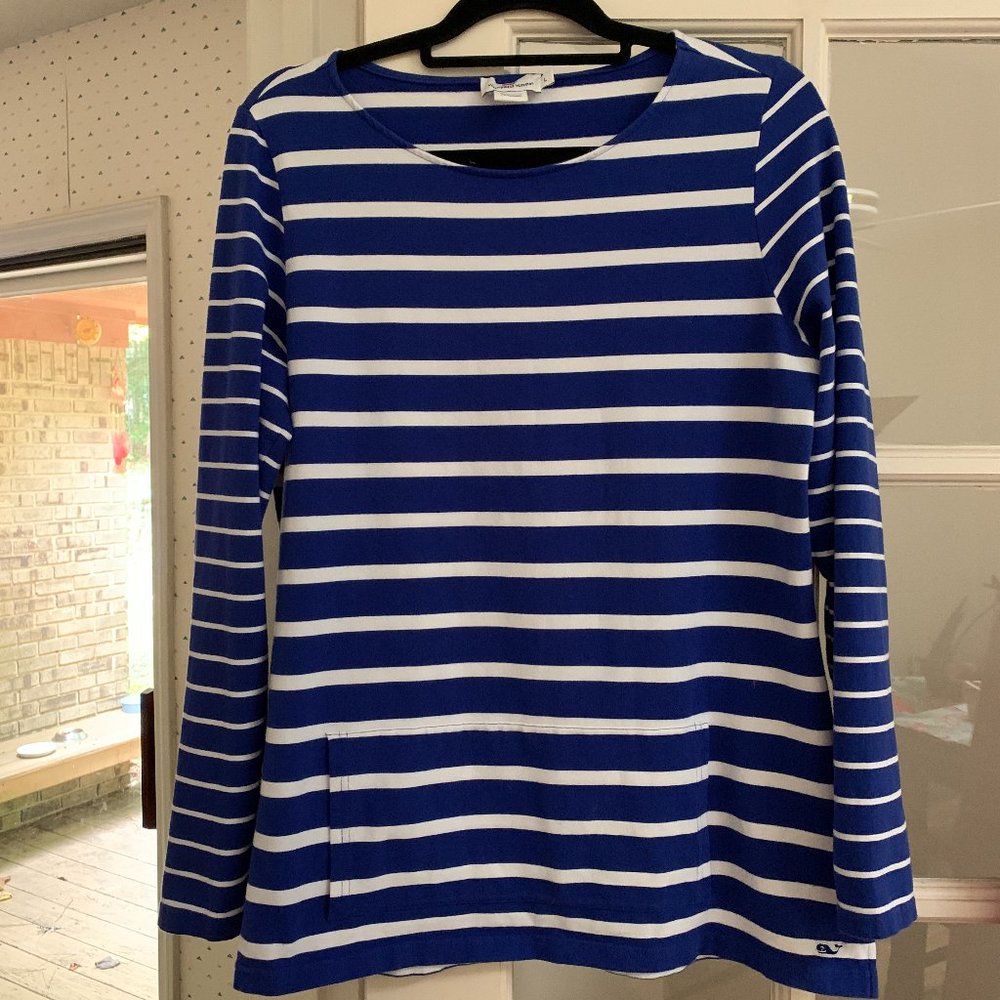 Vineyard vines long sleeve sweat shirt type top large
